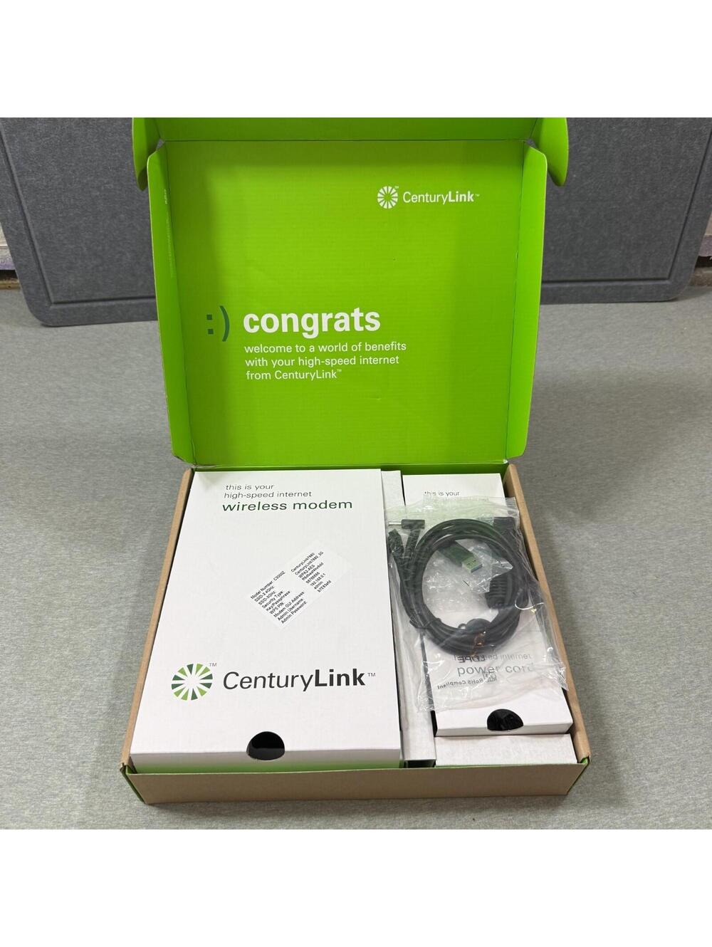 CenturyLink C3000Z AC2200 DSL Fiber‎ Bonding Gateway Wireless Modem WiFi Router